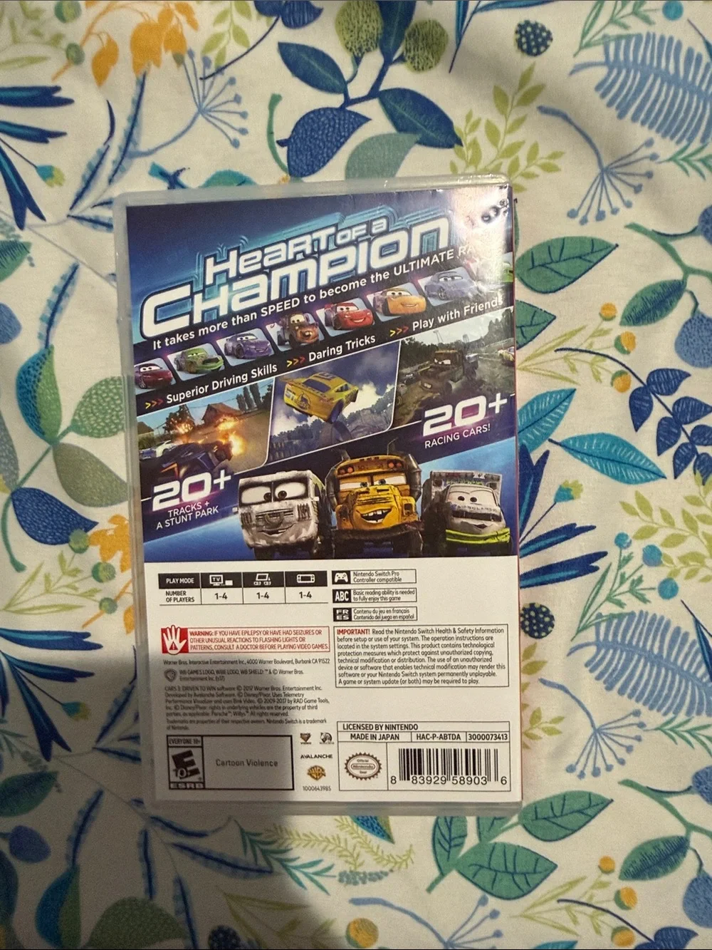Nintendo Switch Cars 3: Driven to Win - Red/Yellow/Black